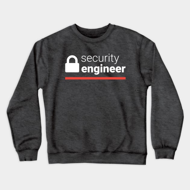 Security Engineer Crewneck Sweatshirt by codewearIO